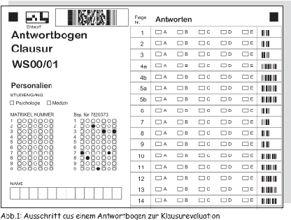 Antwortbogen